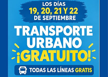 Transporte Gratuito Semana  Europea de la Movilidad