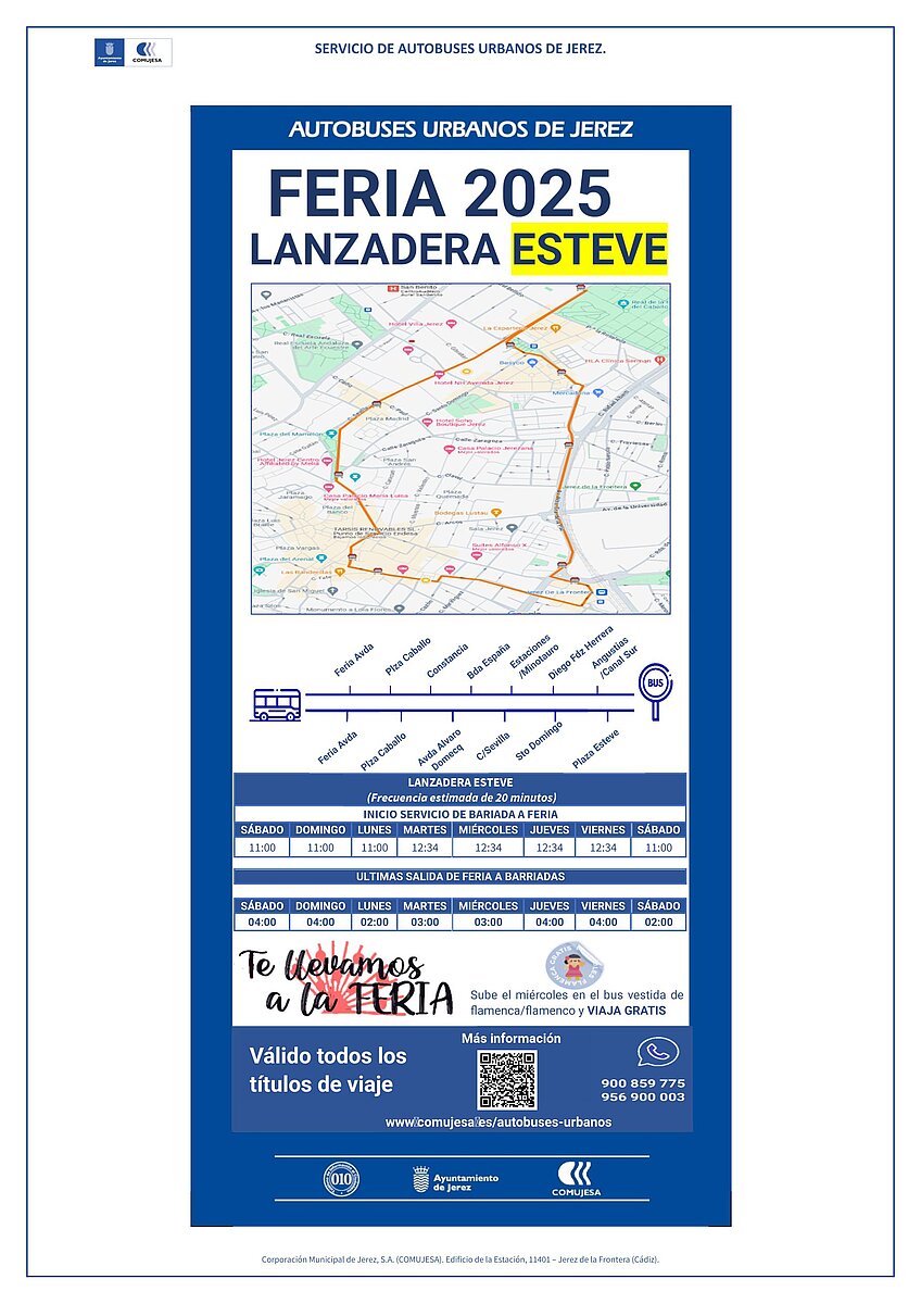 Transporte Feria Jerez