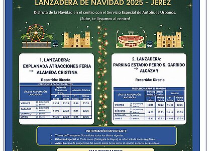 Ampliación Lanzaderas Navidad