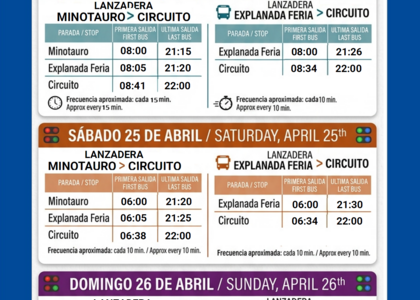Servicio Especial Circuito