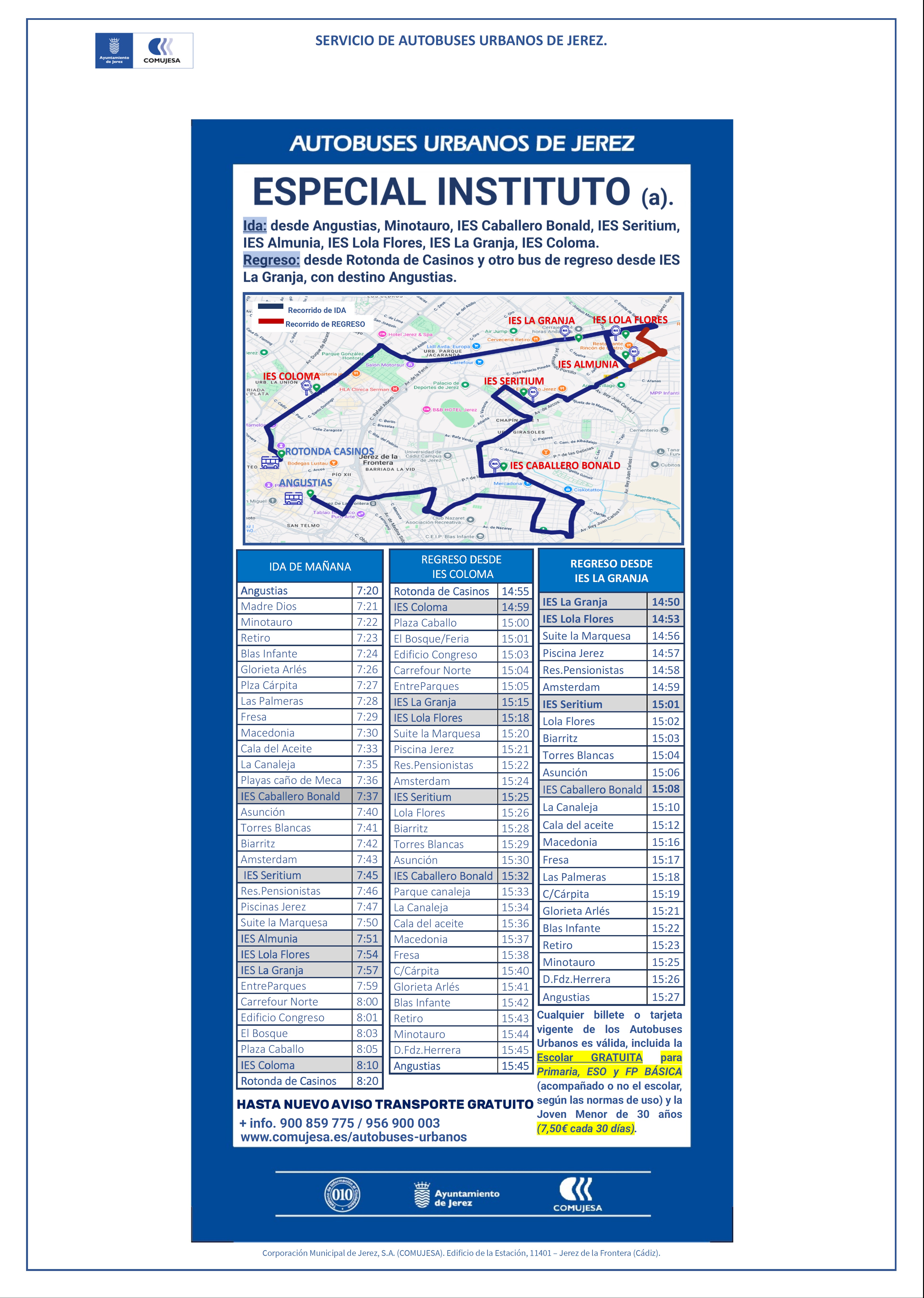 Especial Institutos