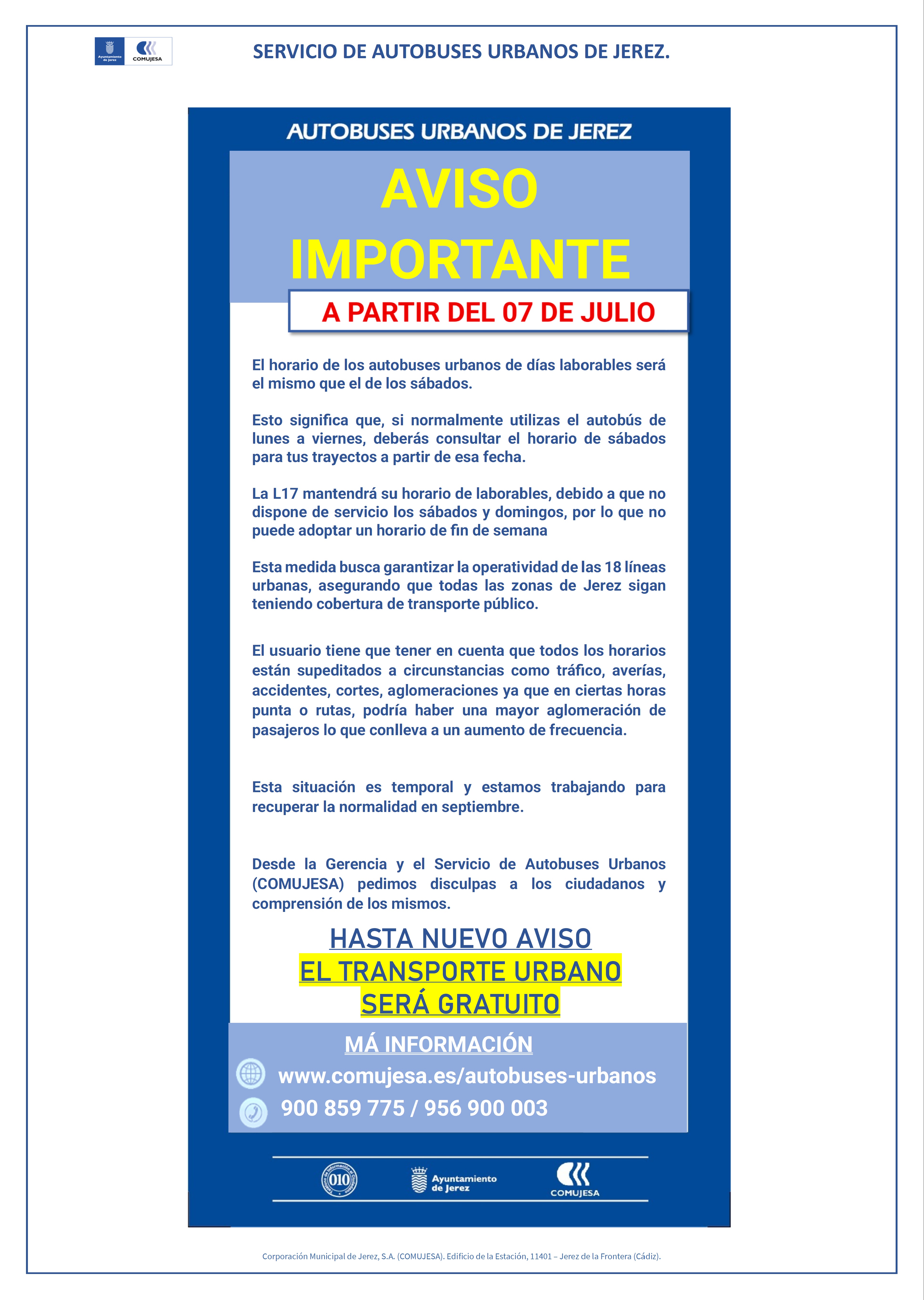 Nuevo Aviso