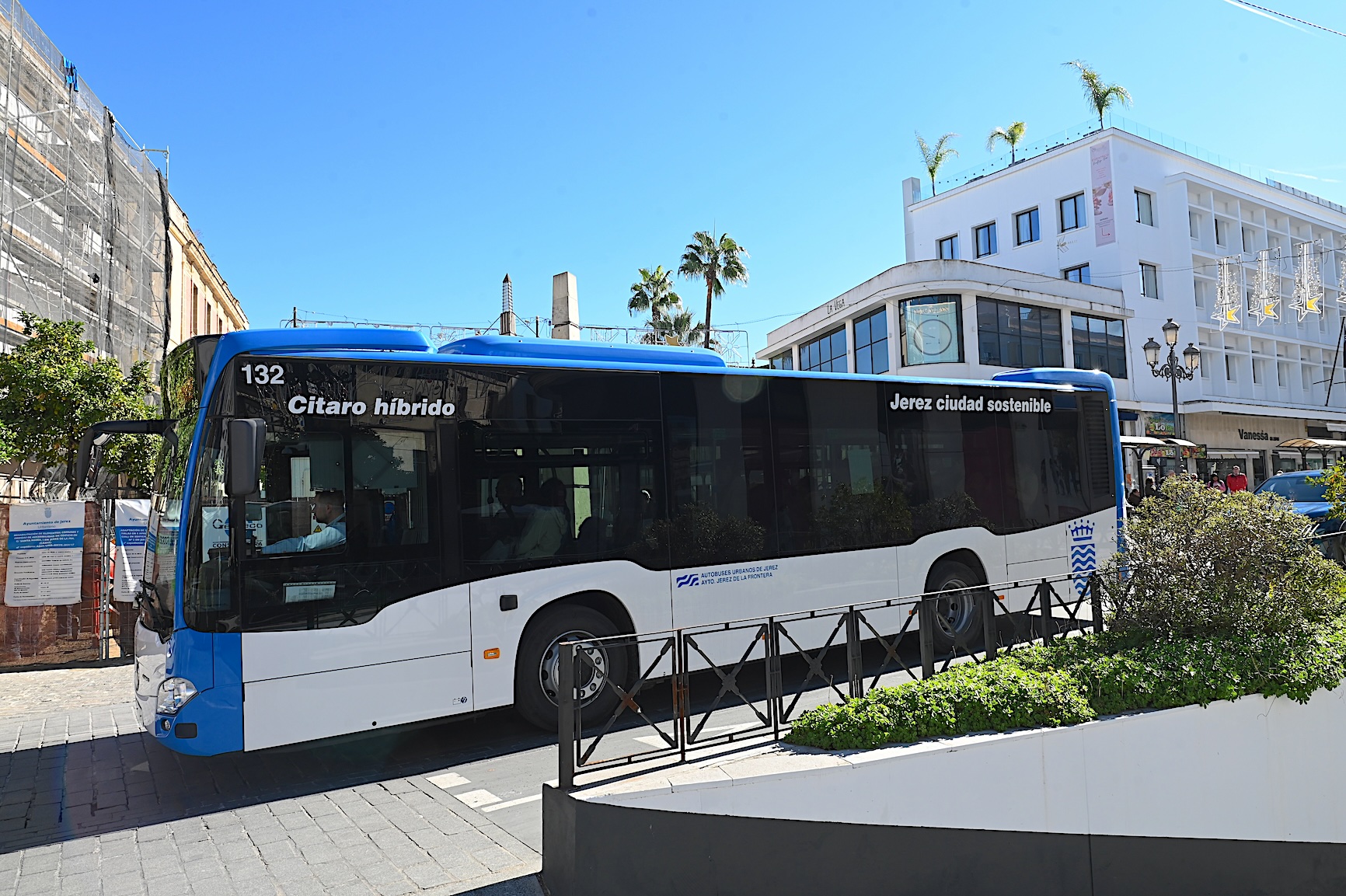 Archivo. El servicio de autobús urbano ha recuperado el número de pasajeros anterior a la pandemia