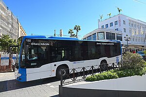 Archivo. El servicio de autobús urbano ha recuperado el número de pasajeros anterior a la pandemia