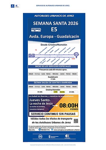 Servicio Especial de Autobuses