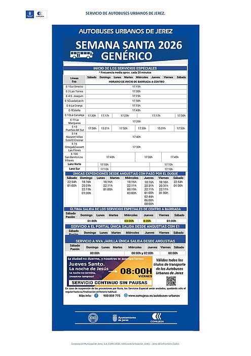 Servicio Especial de Autobuses